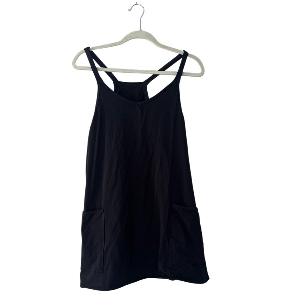Black Sleeveless Strappy Summer Dress